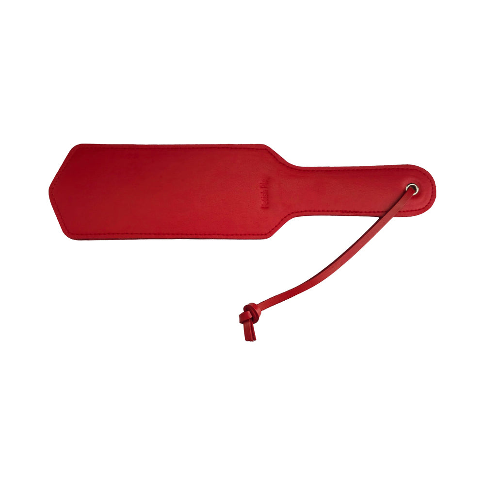 Rouge Fetish Play Vegan Paddle Red