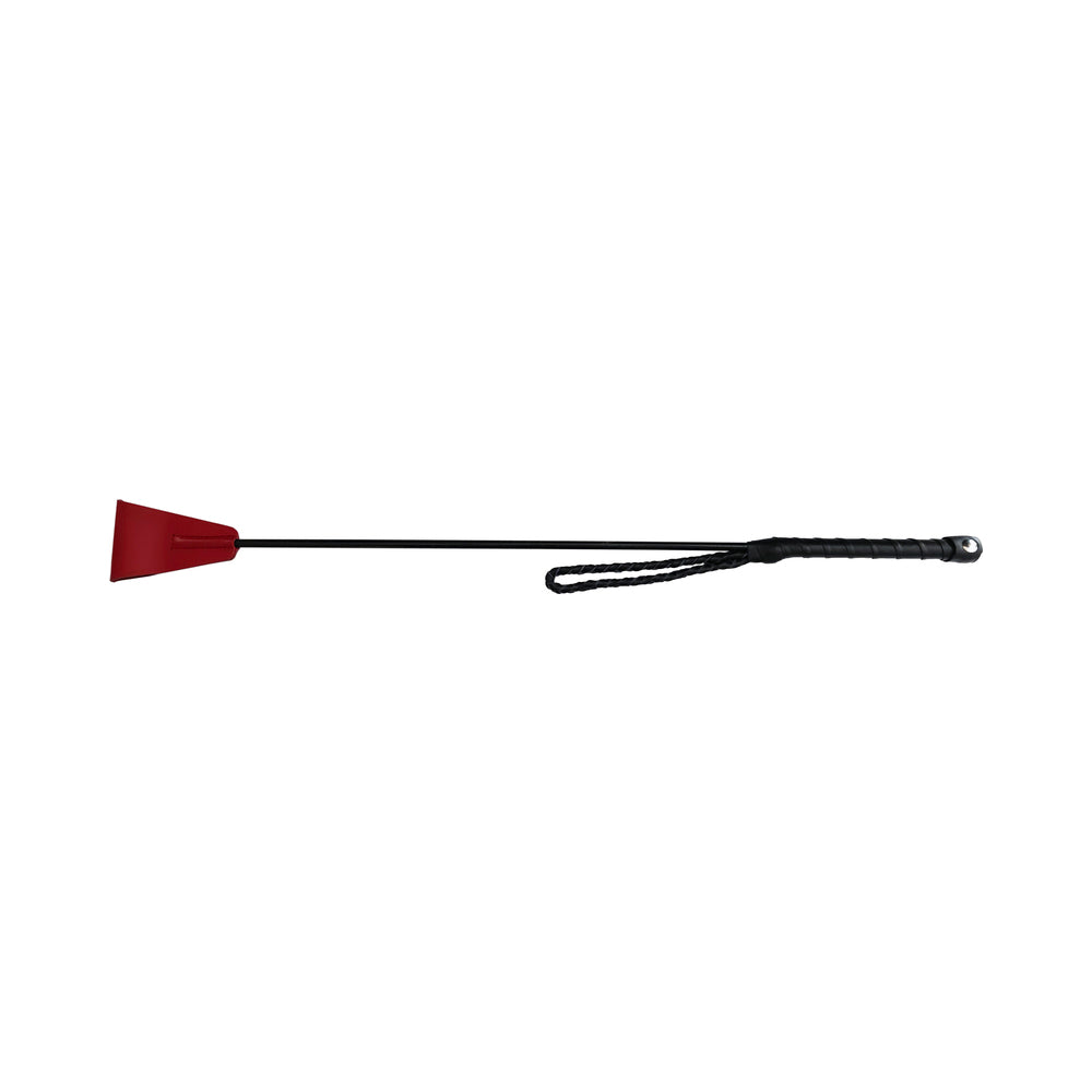 Rouge Fetish Play Vegan Riding Crop Red