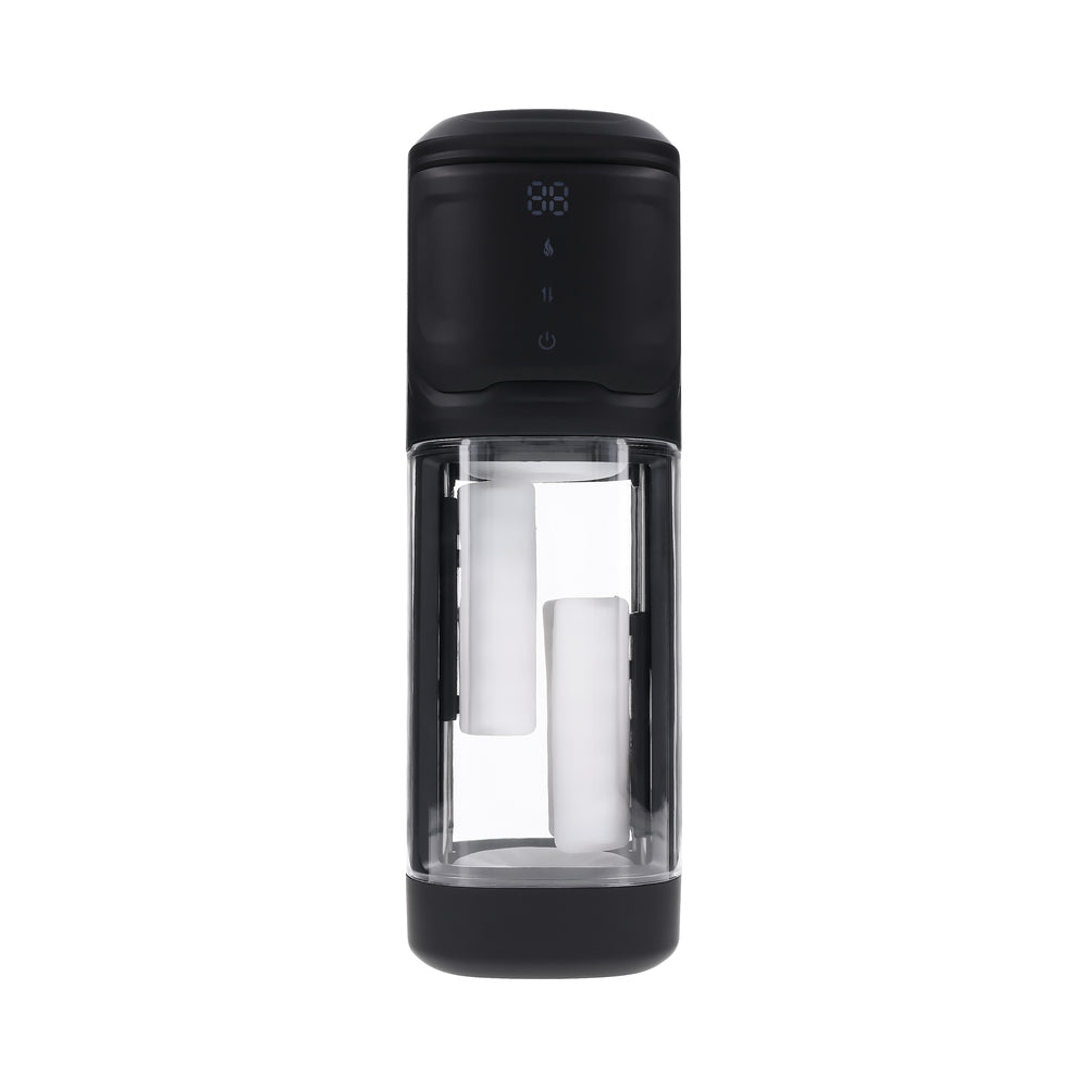 Playboy Side Piece Rechargeable Vibrating Warming Stroker