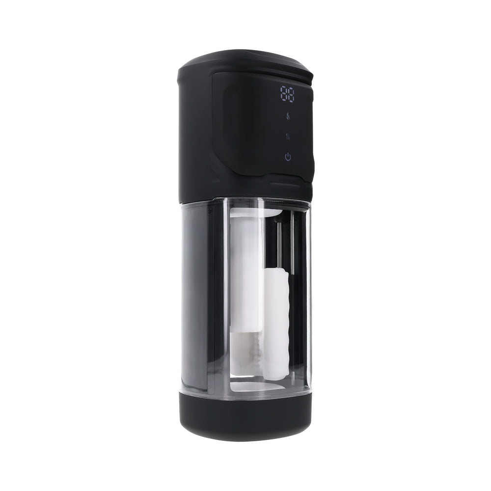 Playboy Side Piece Rechargeable Vibrating Warming Stroker