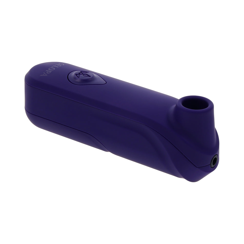Selopa Sure Thing AAA Battery Vibrating Suction Silicone Purple