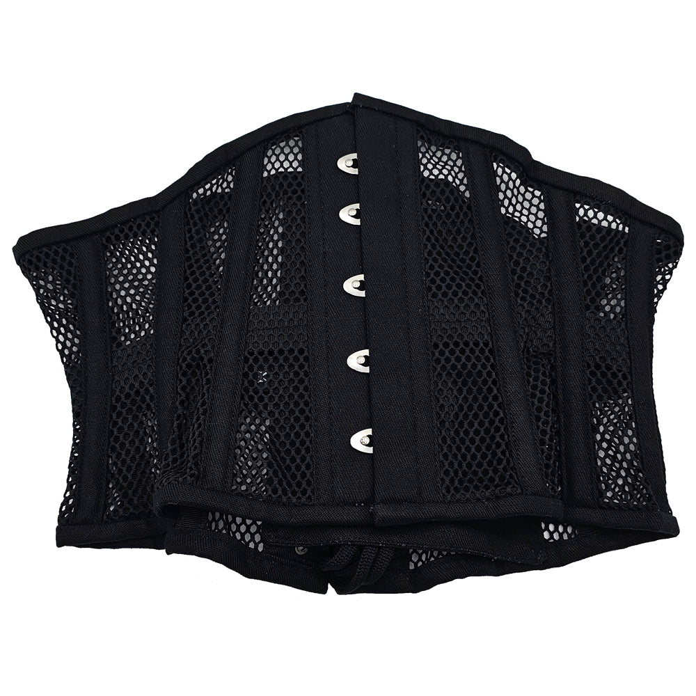 Rouge Mesh Corset Black 3XL/4XL