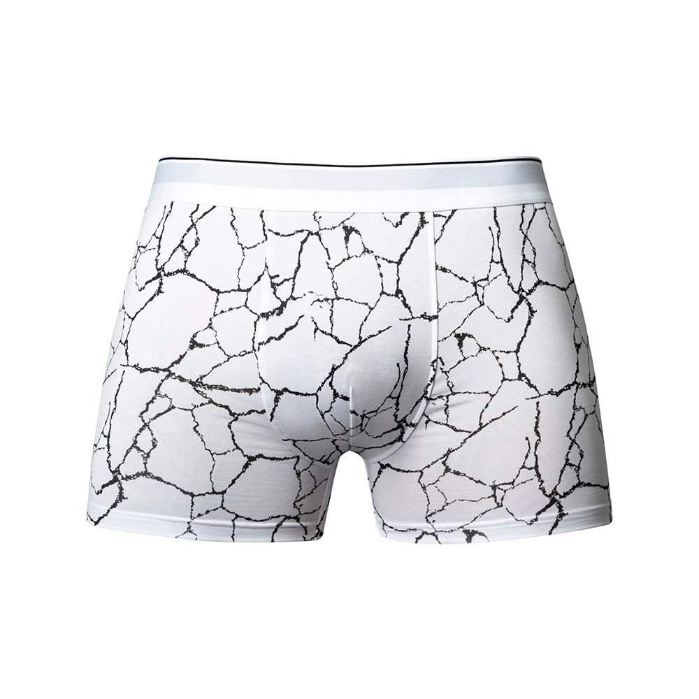 Male Power Soo Cumfy Boxer Brief Black/White XL