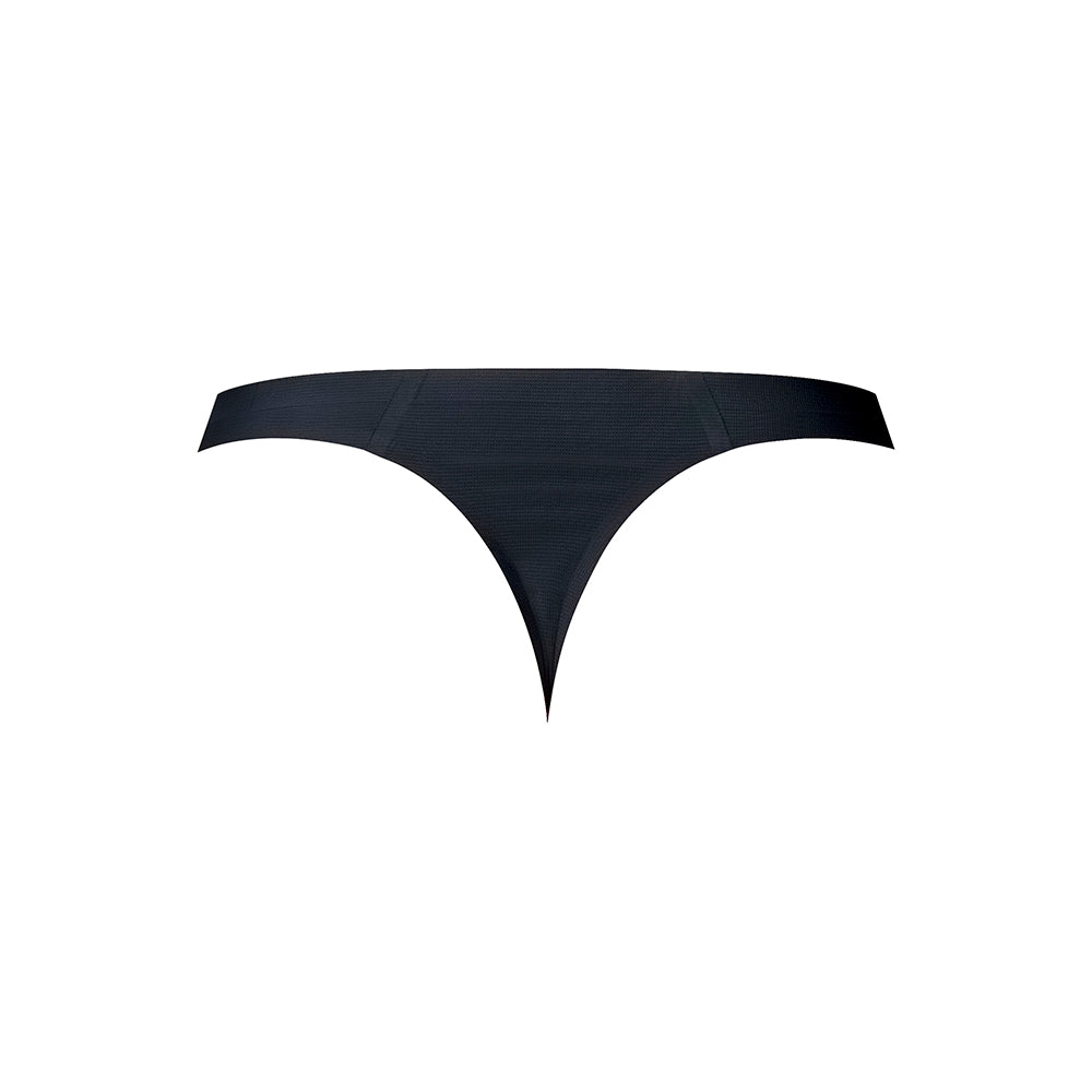 Male Power Hot Mesh Bong Thong Black/Red L/XL