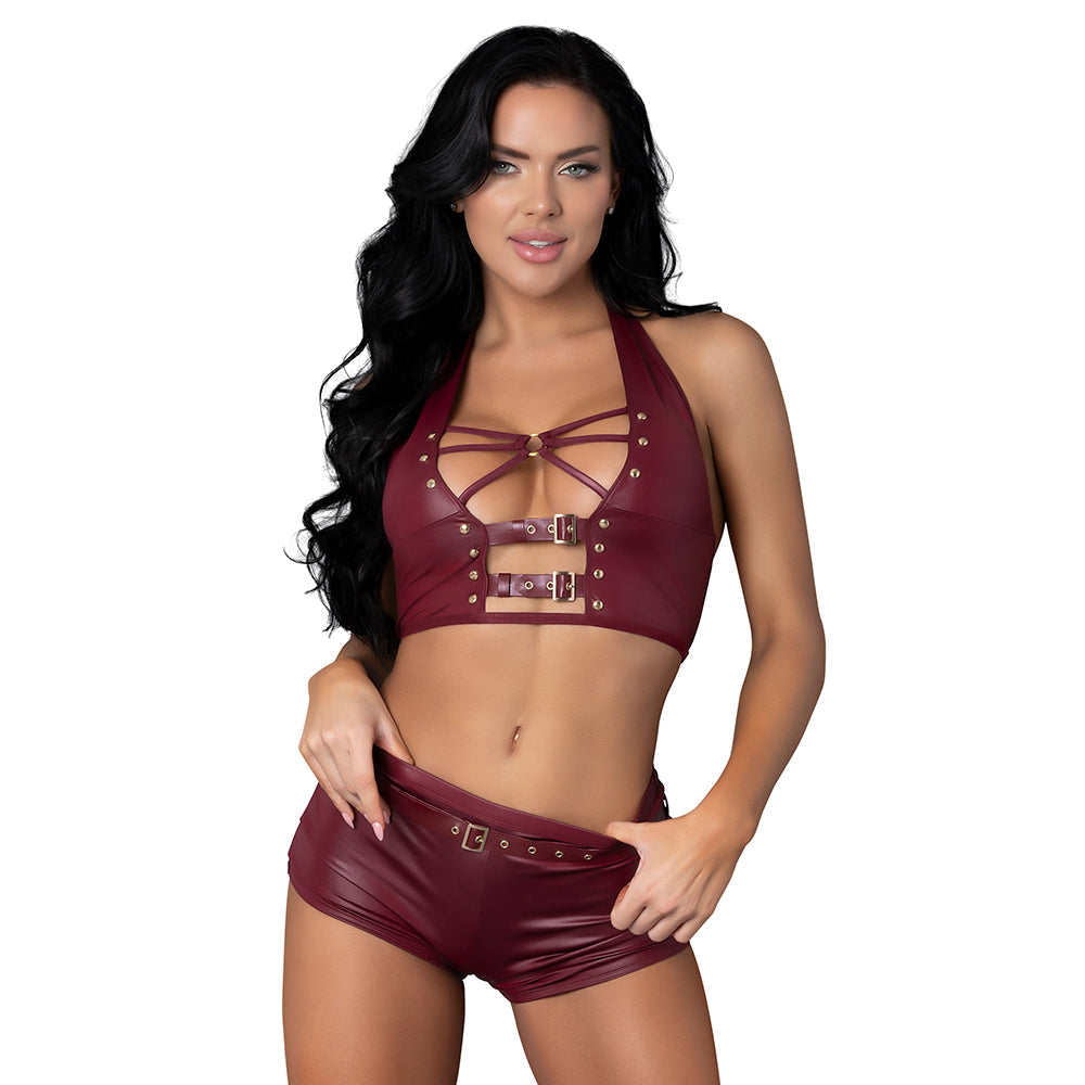 Lust Fetish Thalia Burgundy S/M