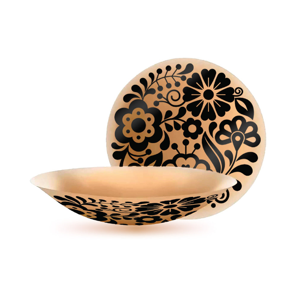 Pastease Halos Reusable Sticky Adhesive Silicone Nipple Cover Floral Nude Small A-C Cup