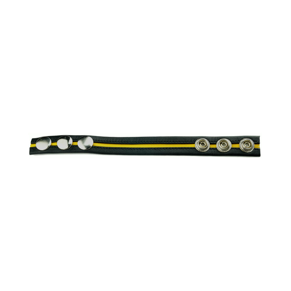 Prowler RED Cock Strap Black/Yellow