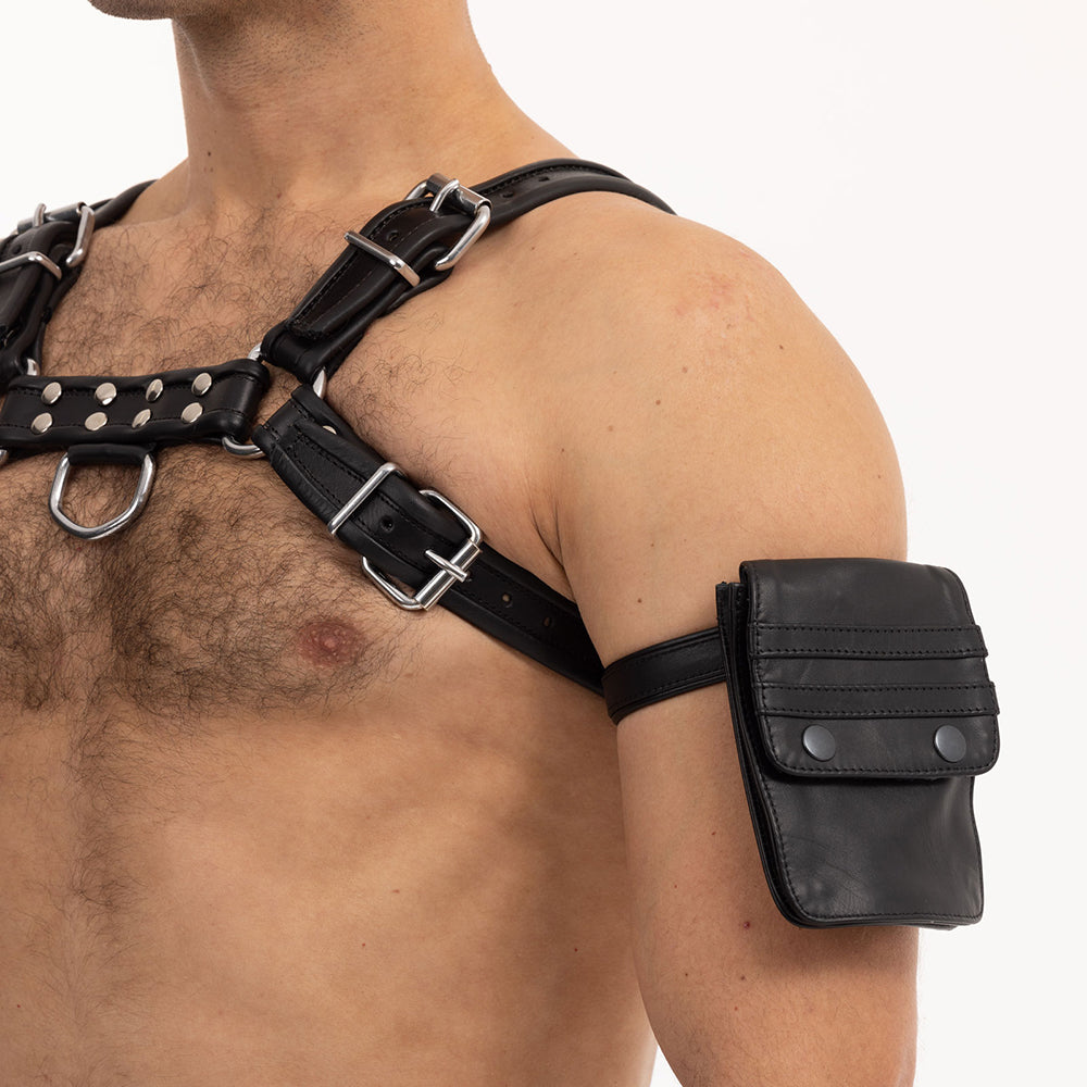 Prowler RED Leather Wallet Black