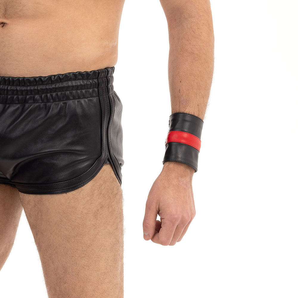 Prowler RED Leather Wrist Wallet Black/Red S