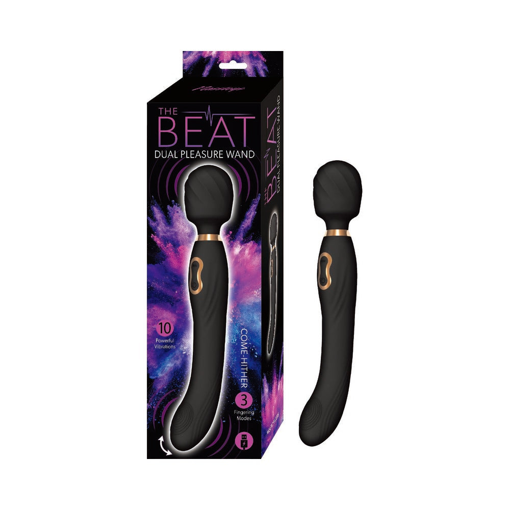 The Beat Dual Pleasure Wand Black