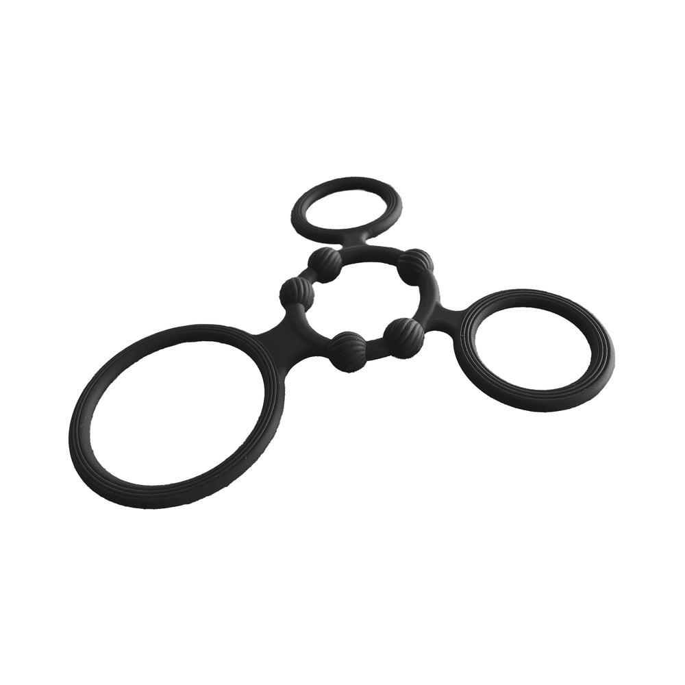 Enhancer Quad Cockring Black