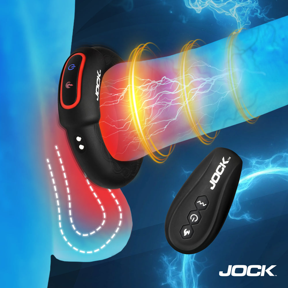 JOCK Rumbler 1.8 in. Vibrating & Warming C-Ring
