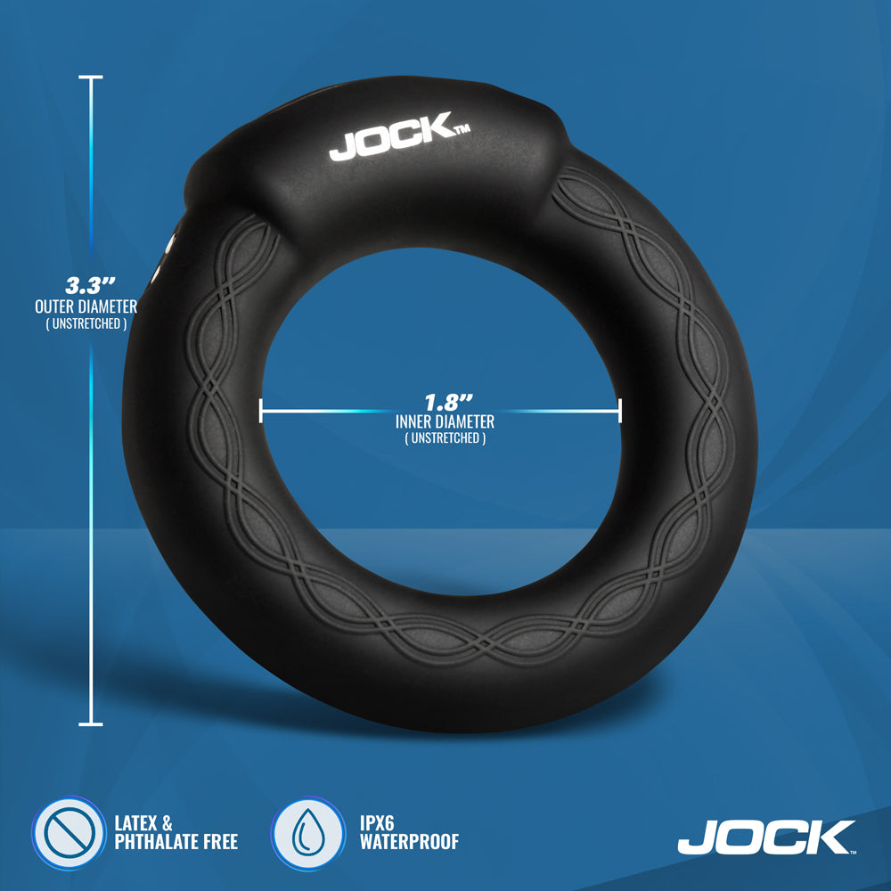 JOCK Rumbler 1.8 in. Vibrating & Warming C-Ring