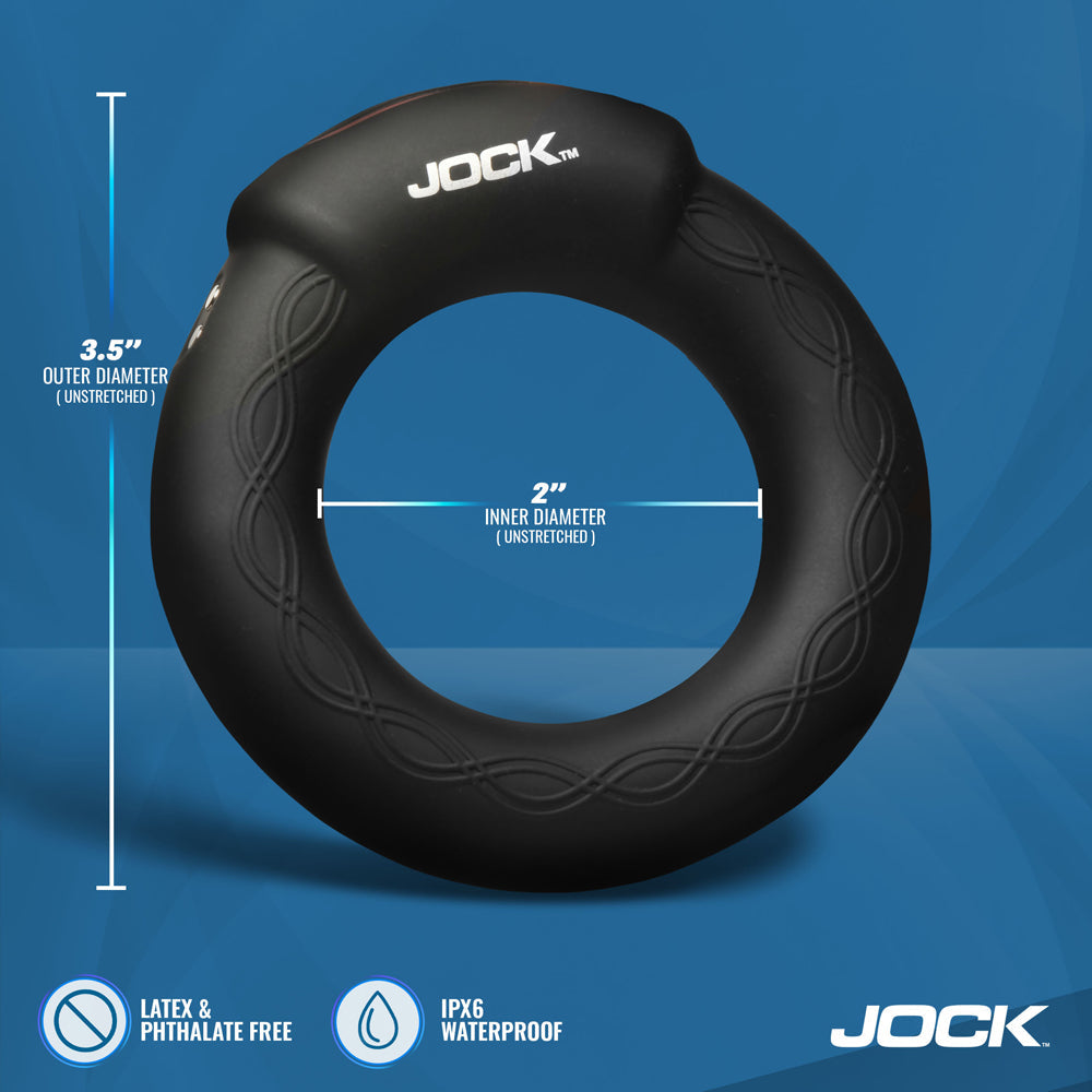 JOCK Rumbler 2 in. Vibrating & Warming C-Ring