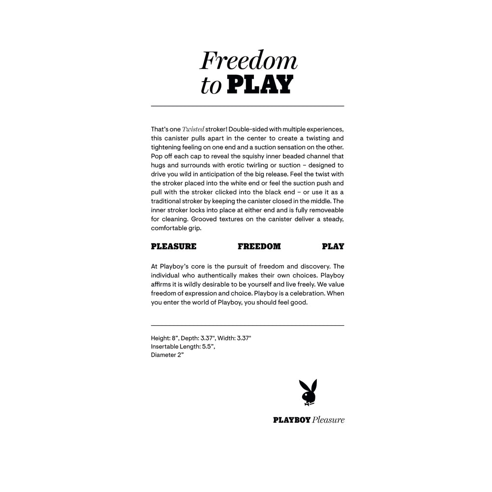 Playboy Twisted 2 AM/White