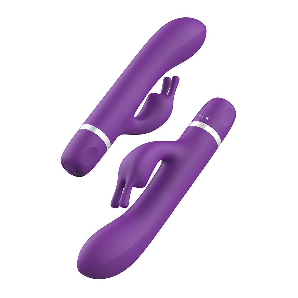 Vibrador de conejito clásico B Swish Bwild morado