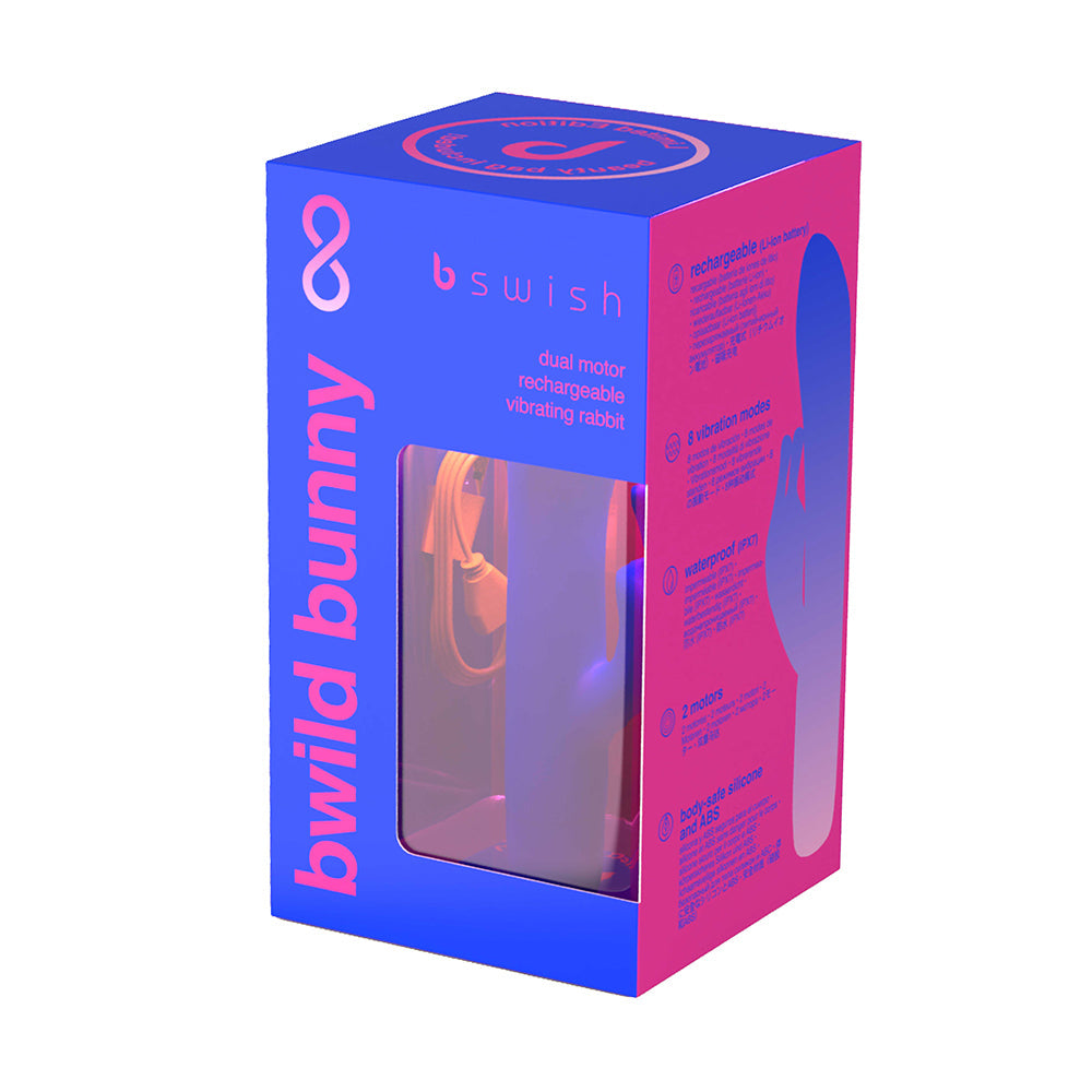 Vibrador B Swish Bwild Bunny Infinite Edición Limitada Azul Pacífico