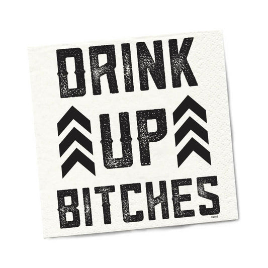 TW Drink Up Bitches Napkins 20pk