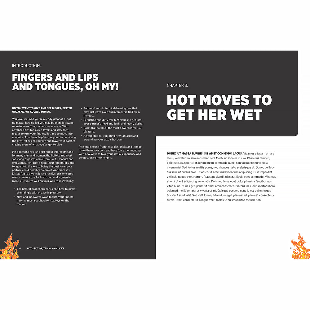 Hot Sex Tips, Tricks & Licks