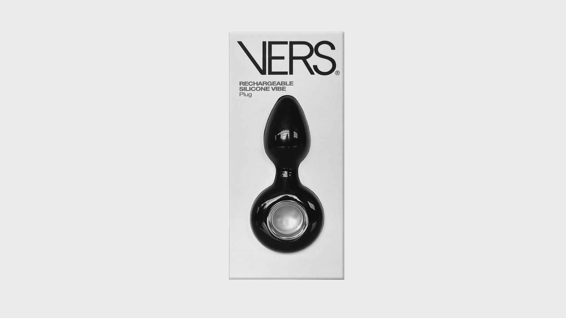 VERS Rechargeable Silicone Plug Vibe